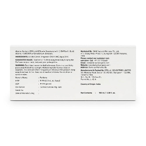 BELLAVITA White Oud Unisex Long Lasting Perfume