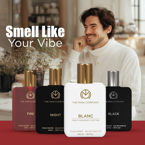 Perfume Gift Set for Man with a Travel Bag 4 X 50ml